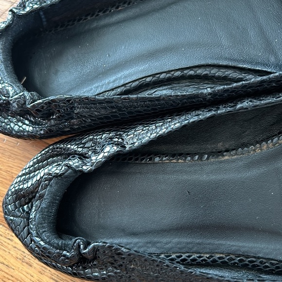Tory Burch Black Reva Flats - Picture 7 of 9